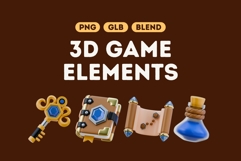 Epic 3D Game Elements Bundle Set 3 Product Image 1