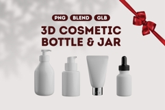 Beauty Product Container Set 05 Product Image 1