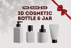 Beauty Product Container Set 03 Product Image 1