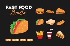 Fast Food Clipart Bundle Product Image 1