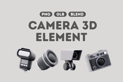 Camera 3D Element Set 2 Product Image 1