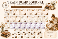Cozy Brain Dump Journal Product Image 1