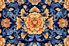 Floral Pattern Background Wallpaper Product Image 1