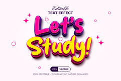 Back To School Text Effect 3D Style Product Image 1