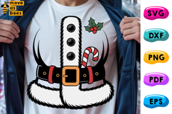Santa Claus Costume Svg, Png, Dad, Man, Boy Christmas Shirt Product Image 1