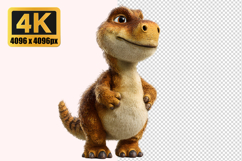 Baby Dinosaur Transparent PNG Product Image 1