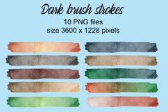Dark brush strokes Product Image 1