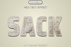 sack text effect Product Image 1