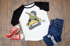 Skateboard SVG | Skater SVG | Summer Product Image 2