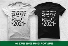 Vaccination Svg - Healthy 2021 Svg - 2021 Vaccination SVG Product Image 1