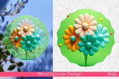 Puff Chamomile Wind Spinner | Cute 3D Floral Design Product Image 1