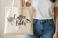 fully booked svg, book lover cricut file, reading quote svg, Product Image 3