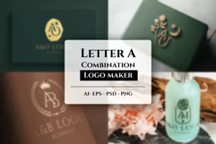 Letter A Combination Logo Maker Product Image 1
