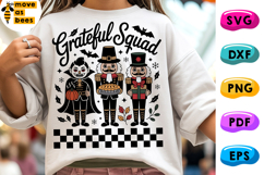 Grateful Squad Svg, Png, Halloween, Thanksgiving, Christmas Product Image 1