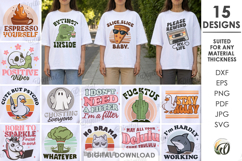 Sarcastic SVG Bundle. Funny Quotes. Adult humor Product Image 1