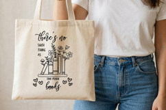 Too Many Books SVG Book Lover Quote Design Product Image 3