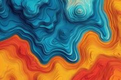 Abstract Topographic Background Wallpaper Product Image 1