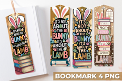Easter Bookmark Sublimation - Easter Bunny PNG Design Product Image 1