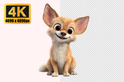Fennec Fox Transparent PNG Product Image 1