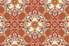 Damask Pattern Background Product Image 1