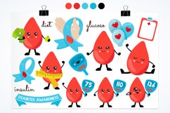 Diabetes Awareness graphics | illustrations | vector Product Image 2