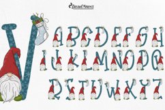 Christmas Alphabet | Gnome Clipart Letters Product Image 2