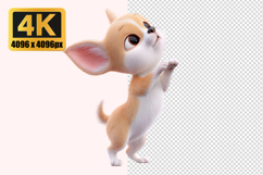 Cute Puppy Transparent PNG Product Image 1