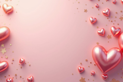 Pink Hearts Background Product Image 1
