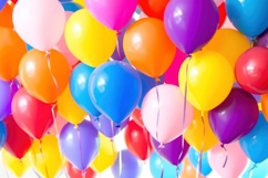 Colorful Balloons Background Product Image 1