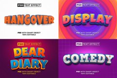 3D Text Effect Styles 4 Bundle V2 Product Image 1