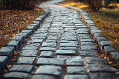 Cobblestone Path Background Wallpaper Product Image 1
