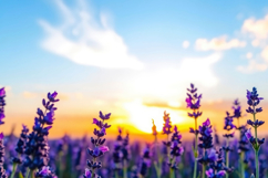 Lavender Field Background Product Image 1