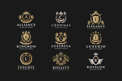 Luxury Royal Crest Logo Collection Product Image 1