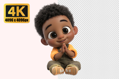 Cartoon Baby Boy Transparent PNG Product Image 1