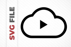 Music Cloud SVG File Product Image 1