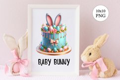 Baby Easter Sublimation PNG. Easter Kids. Baby Quotes Product Image 1