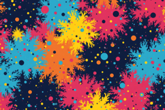 Colorful Splash Pattern Background Product Image 1