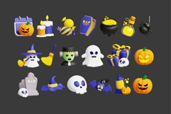 Halloween 3D Icons Collection Product Image 2