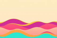 Colorful Waves Background Product Image 1
