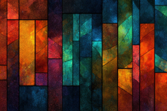 Stained Glass Abstract Art Background Wallpaper Product Image 1