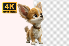 Puppy Mascot Transparent PNG Product Image 1