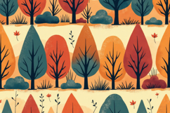 Colorful Tree Background Product Image 1