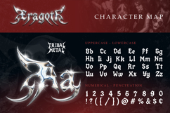 Eragoti - Tribal Metal Font Product Image 2