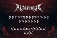 Eragoti - Tribal Metal Font Product Image 6