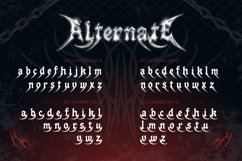 Eragoti - Tribal Metal Font Product Image 8