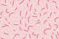 Colorful Lines Doodle Background Product Image 1