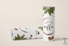 Mama Needs Coffee 20oz Sublimation Tumbler Wrap Product Image 3