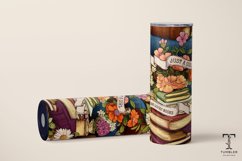 Just A Girl Who Loves Books 20oz Sublimation Tumbler Wrap Product Image 2
