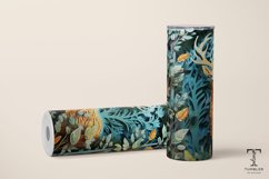 3D Deer in Forest Paper Art 20oz Sublimation Tumbler Wrap Product Image 2