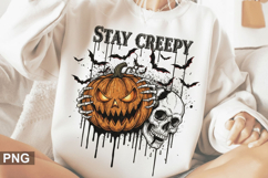 Stay Creepy Sublimation - Halloween PNG Design Product Image 3